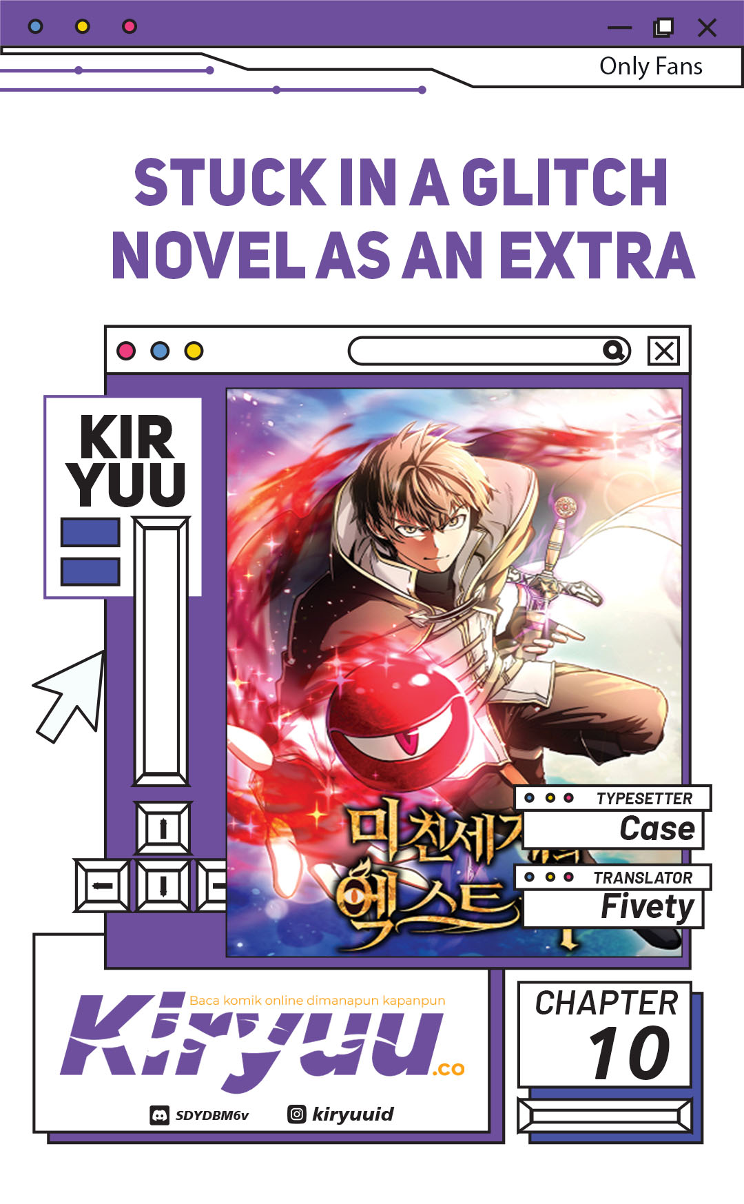 Stuck in a Glitch Novel as an Extra Chapter 10 - halaman 1