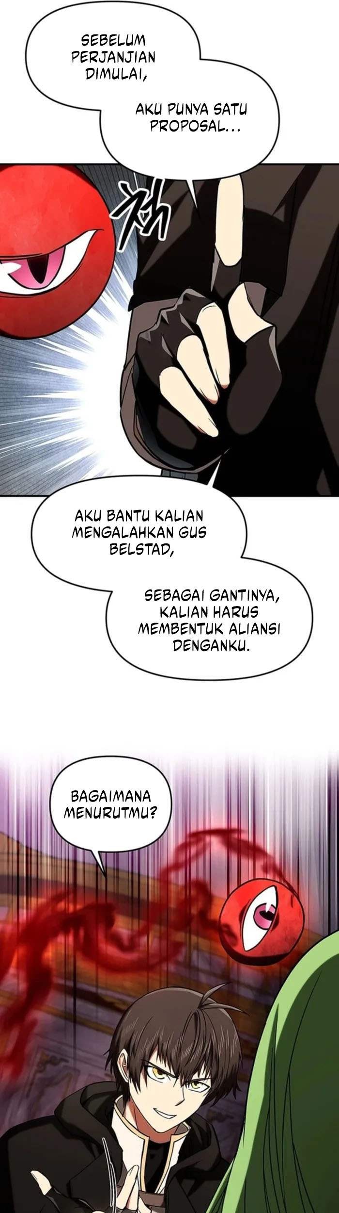 Stuck in a Glitch Novel as an Extra Chapter 17 - halaman 34
