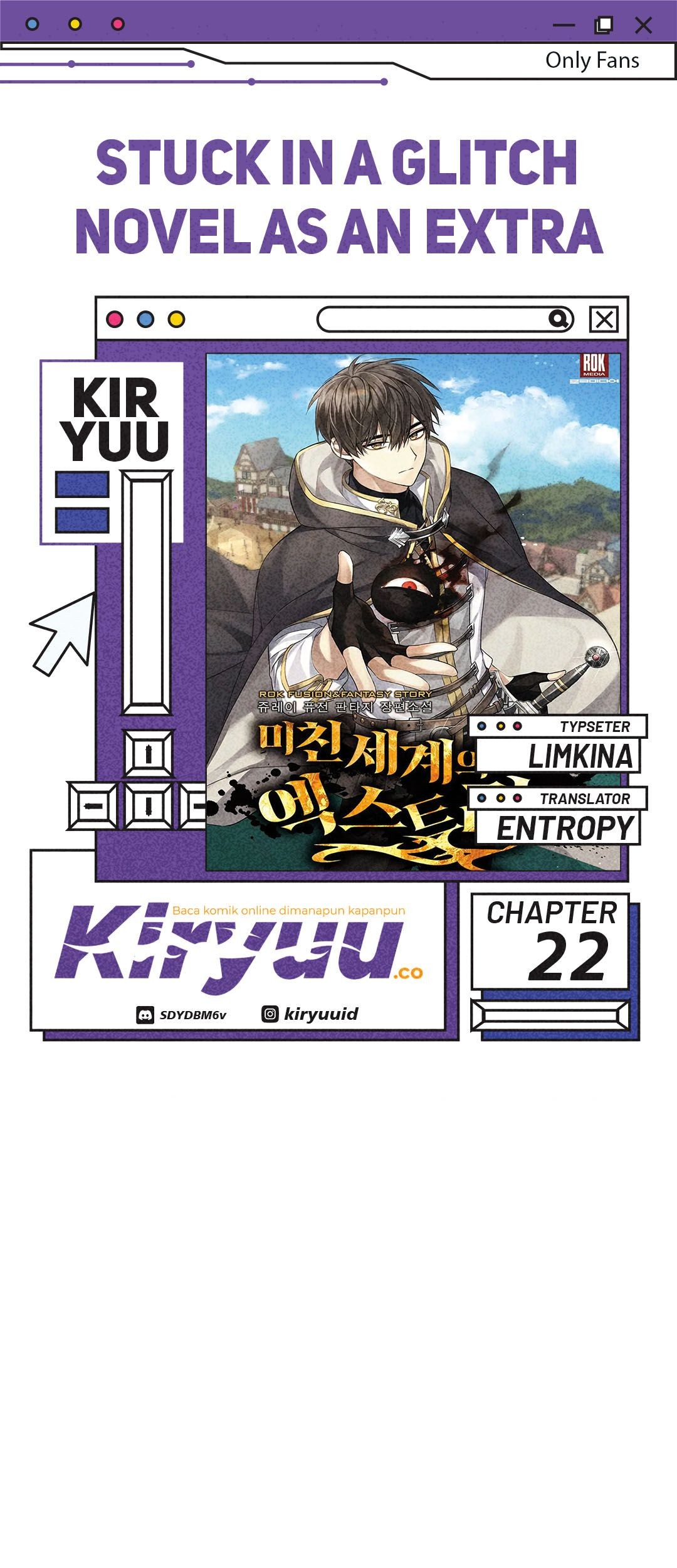 Stuck in a Glitch Novel as an Extra Chapter 22 - halaman 1