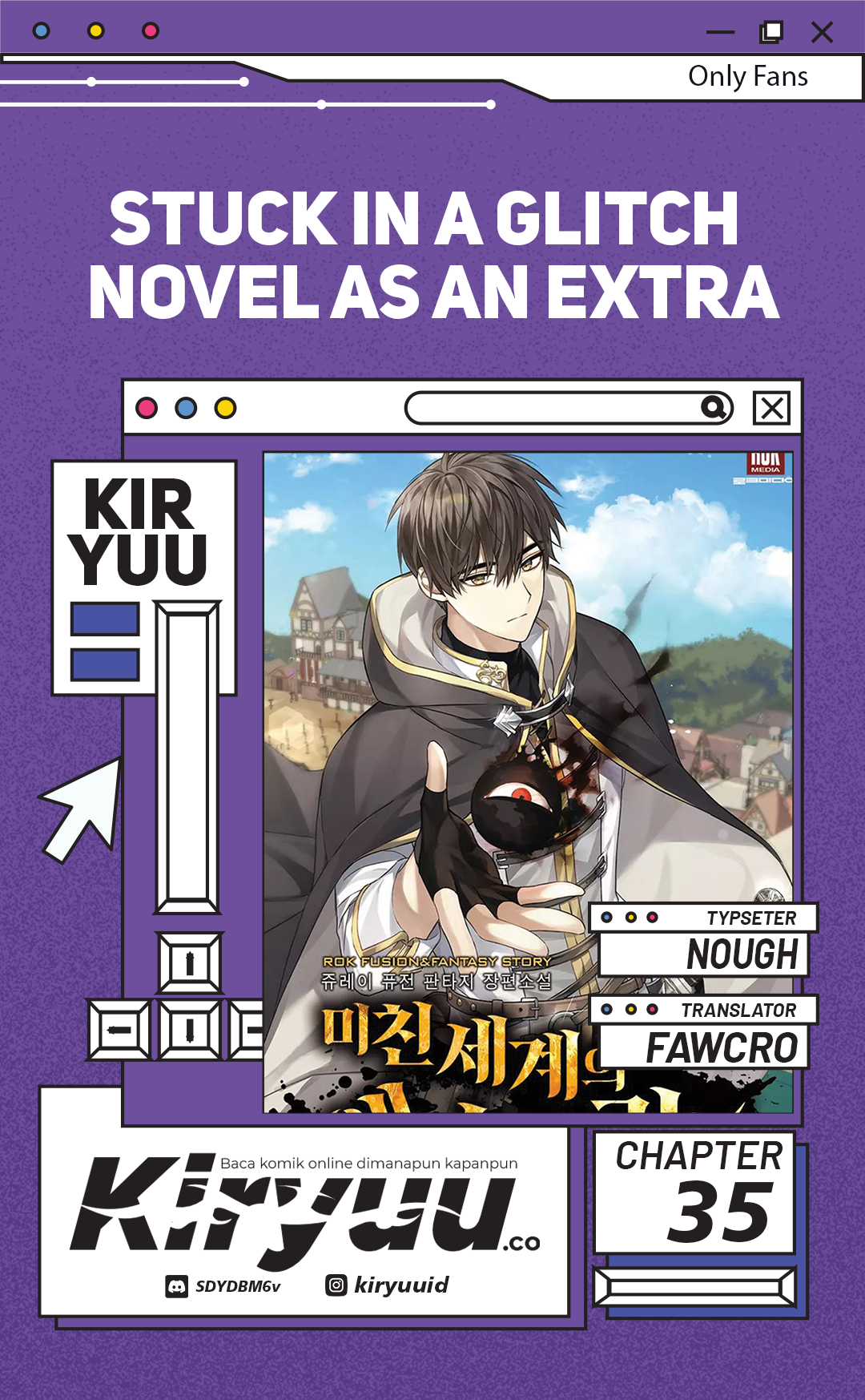 Stuck in a Glitch Novel as an Extra Chapter 35 - halaman 1