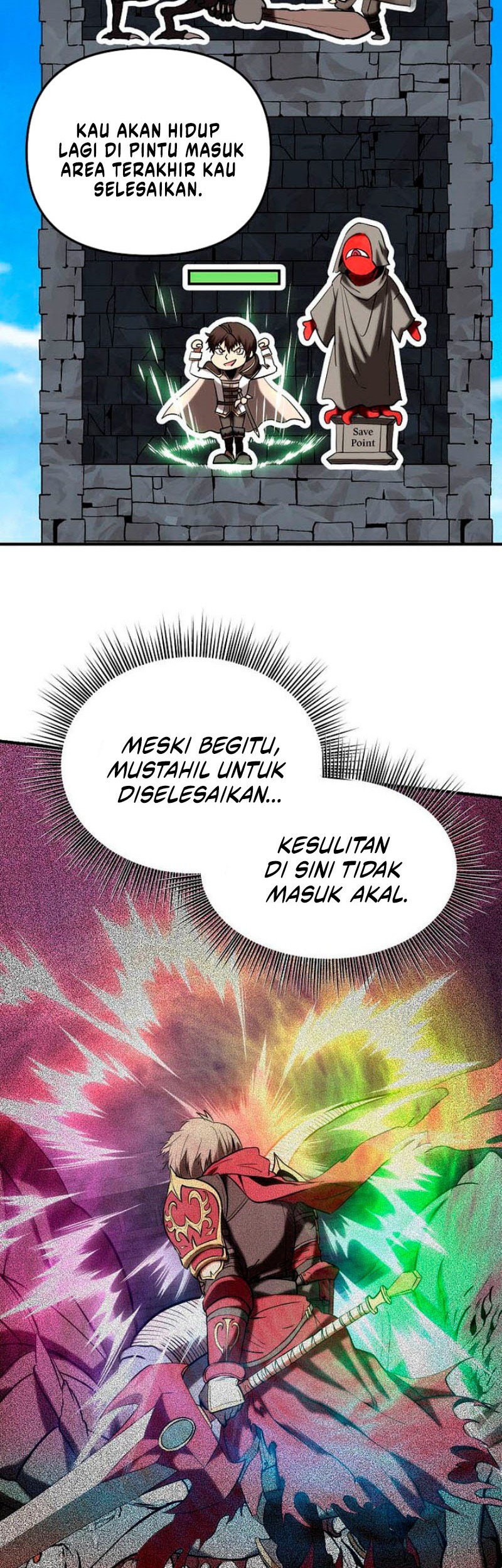 Stuck in a Glitch Novel as an Extra Chapter 36 - halaman 44