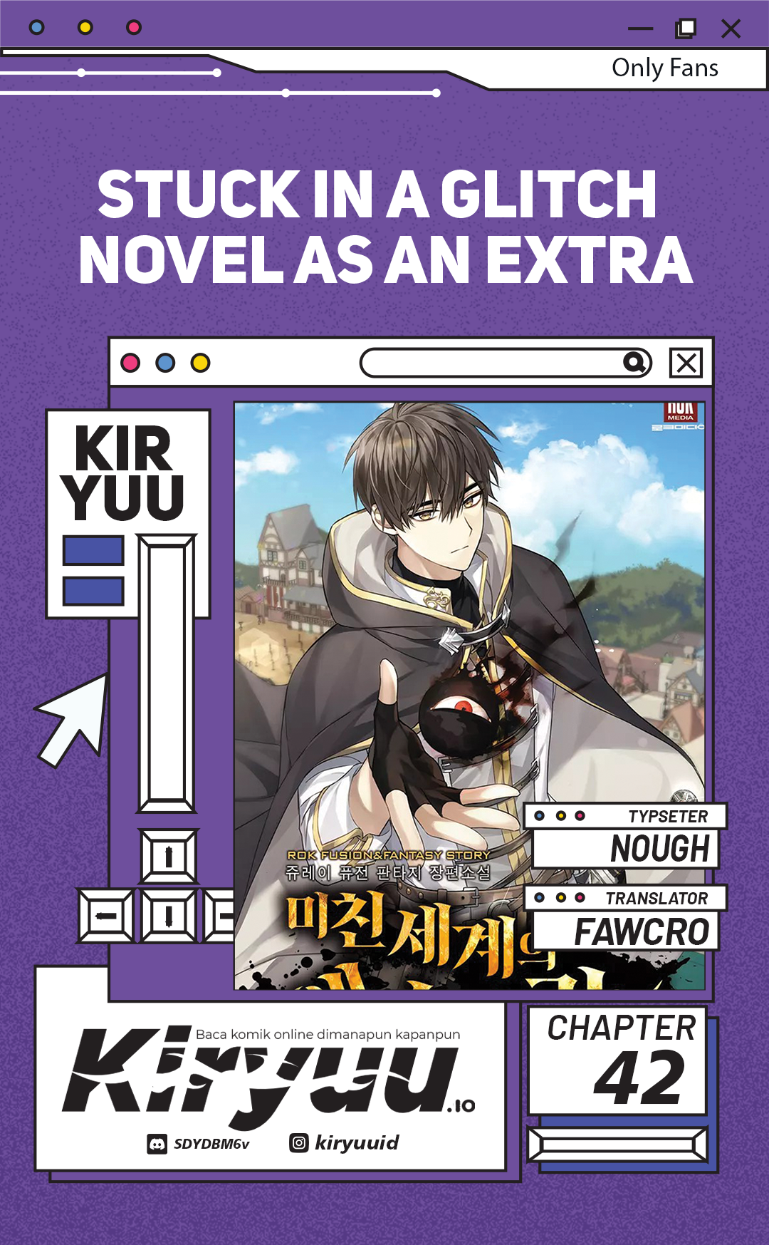 Stuck in a Glitch Novel as an Extra Chapter 42 - halaman 1