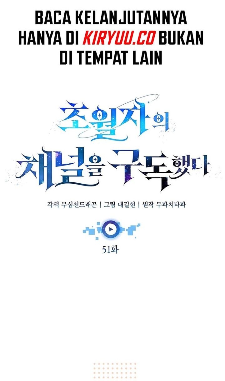 Subscribing to the Transcendent’s Channel Chapter 51 - halaman 8