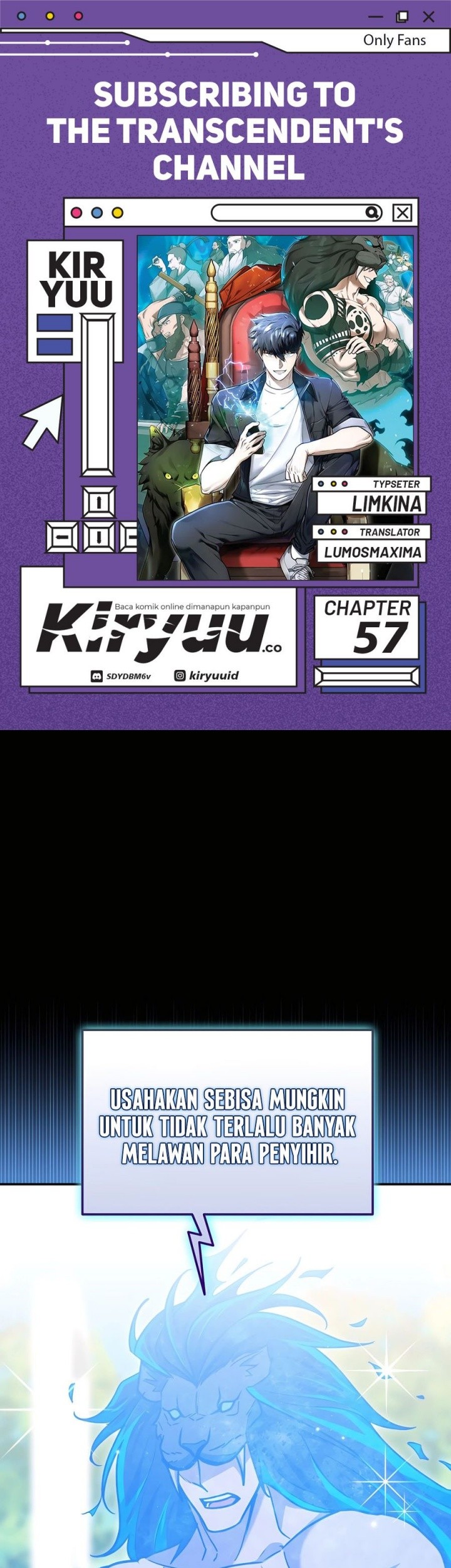 Subscribing to the Transcendent’s Channel Chapter 57 - halaman 1