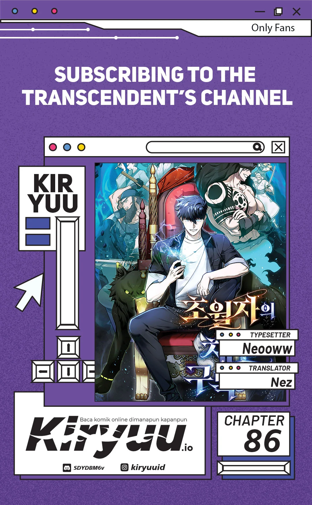 Subscribing to the Transcendent’s Channel Chapter 86 - halaman 1