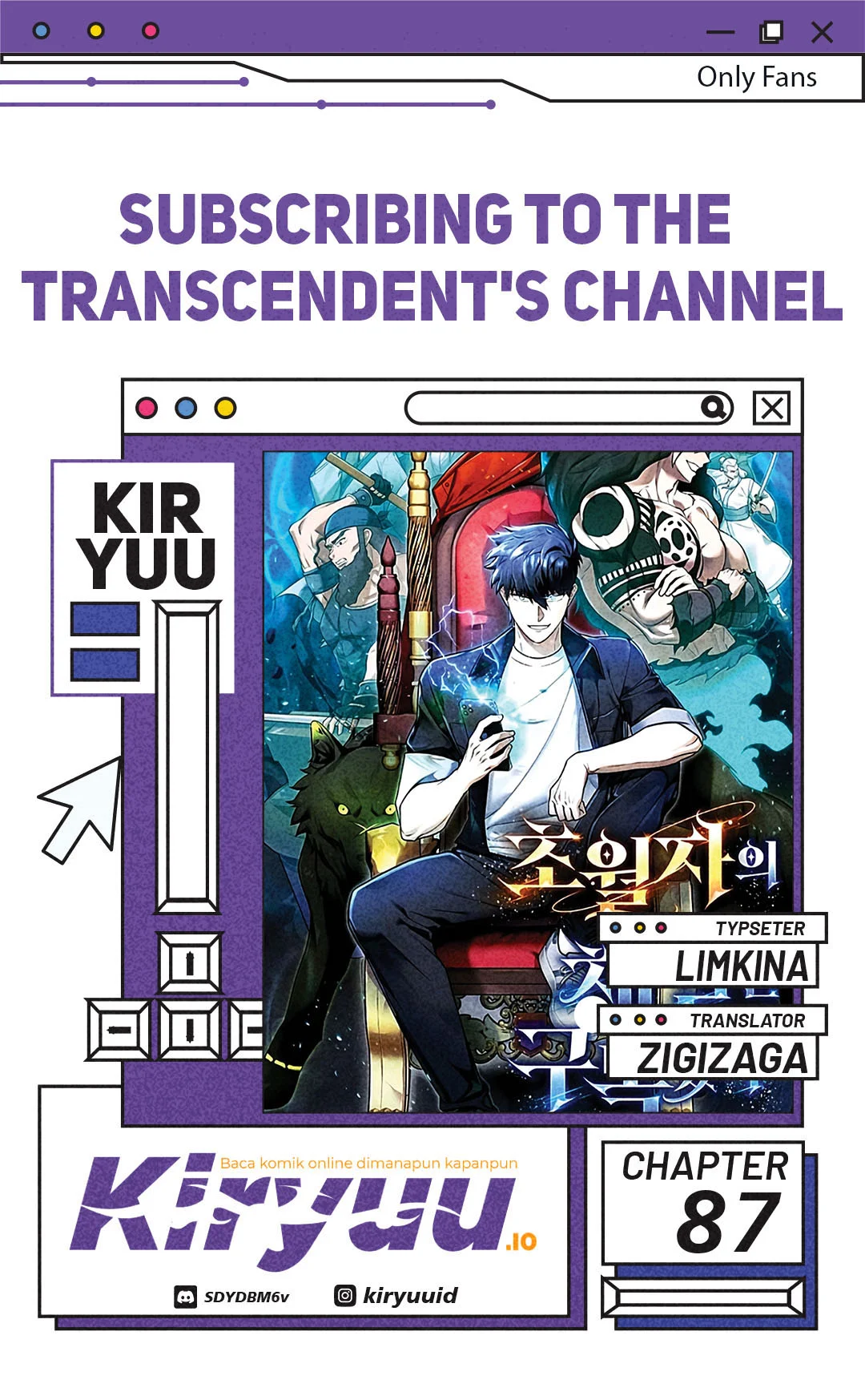 Subscribing to the Transcendent’s Channel Chapter 87 - halaman 1