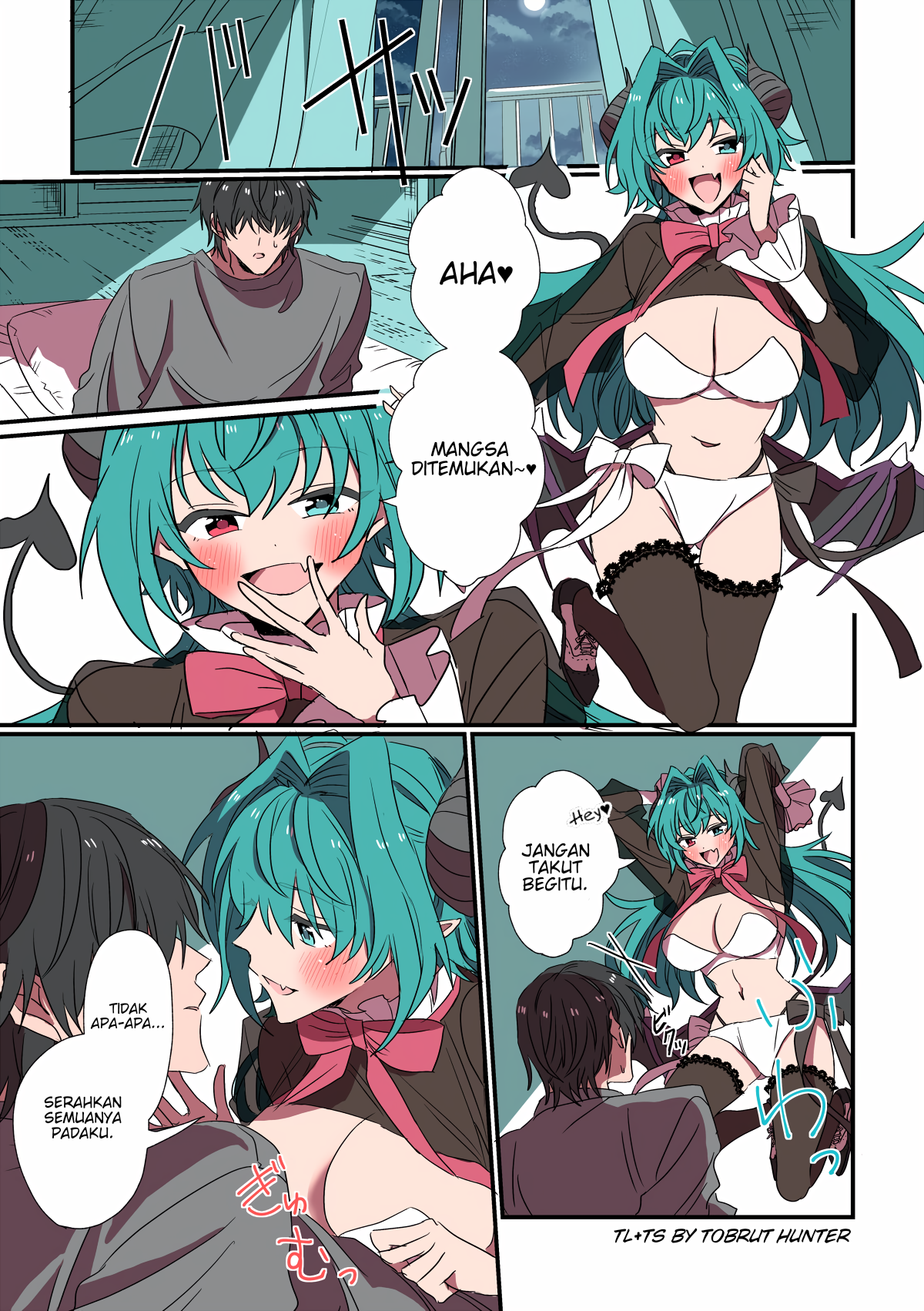 Succubus ga Yattekita Ohanashi Chapter 1 - halaman 1