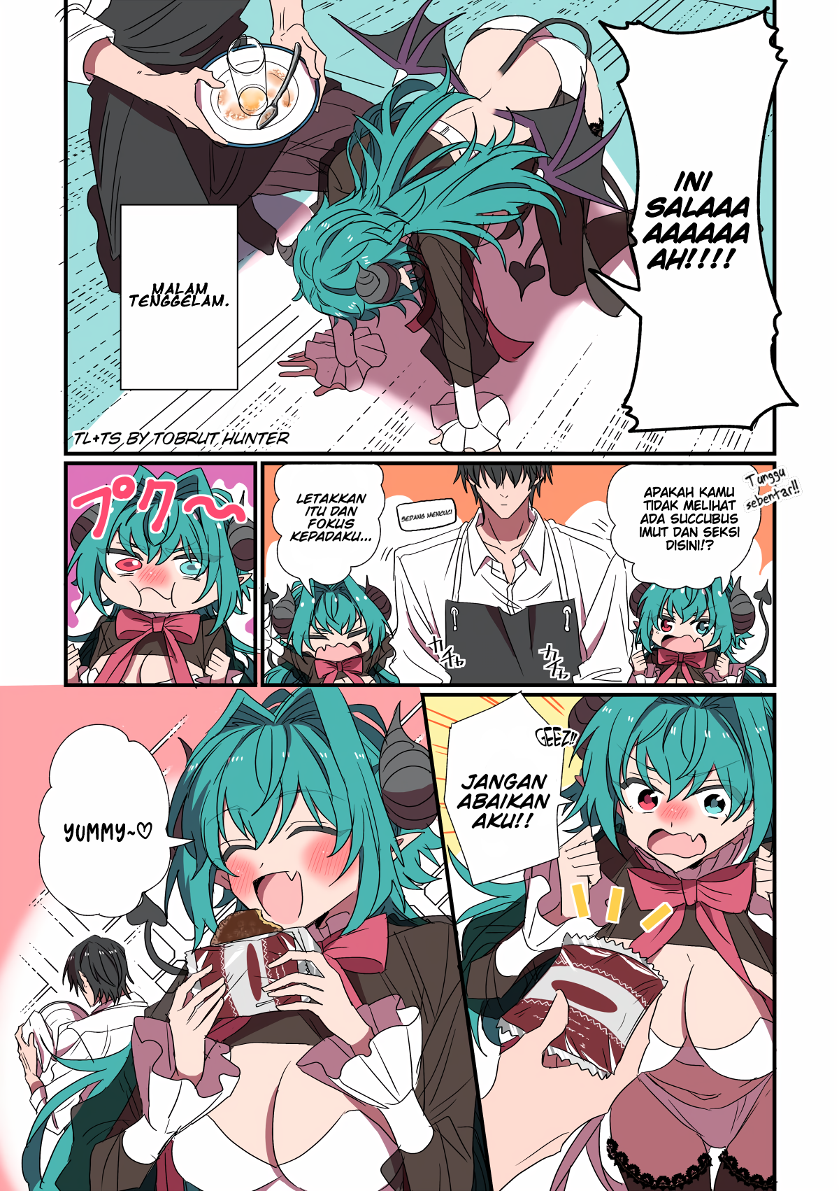 Succubus ga Yattekita Ohanashi Chapter 1 - halaman 5