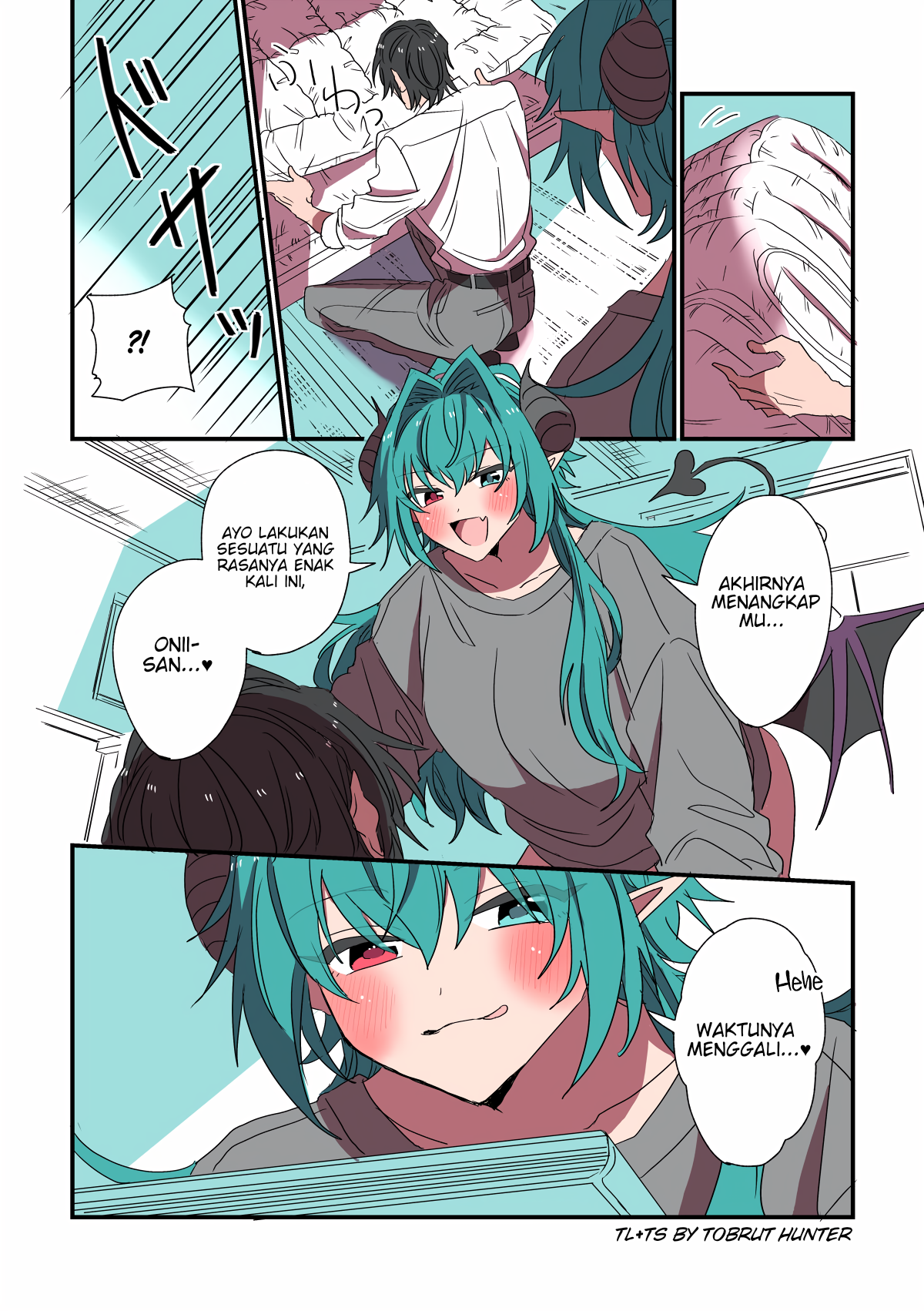 Succubus ga Yattekita Ohanashi Chapter 1 - halaman 8