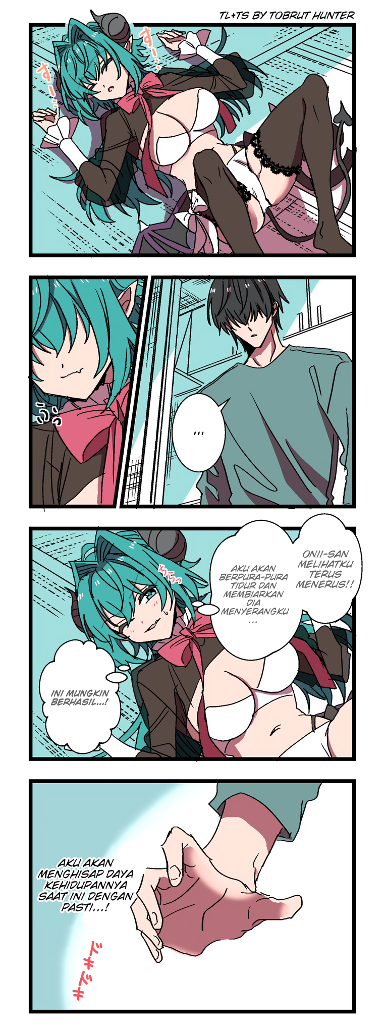 Succubus ga Yattekita Ohanashi Chapter 3 - halaman 1