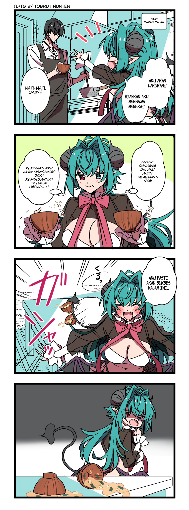 Succubus ga Yattekita Ohanashi Chapter 5 - halaman 1