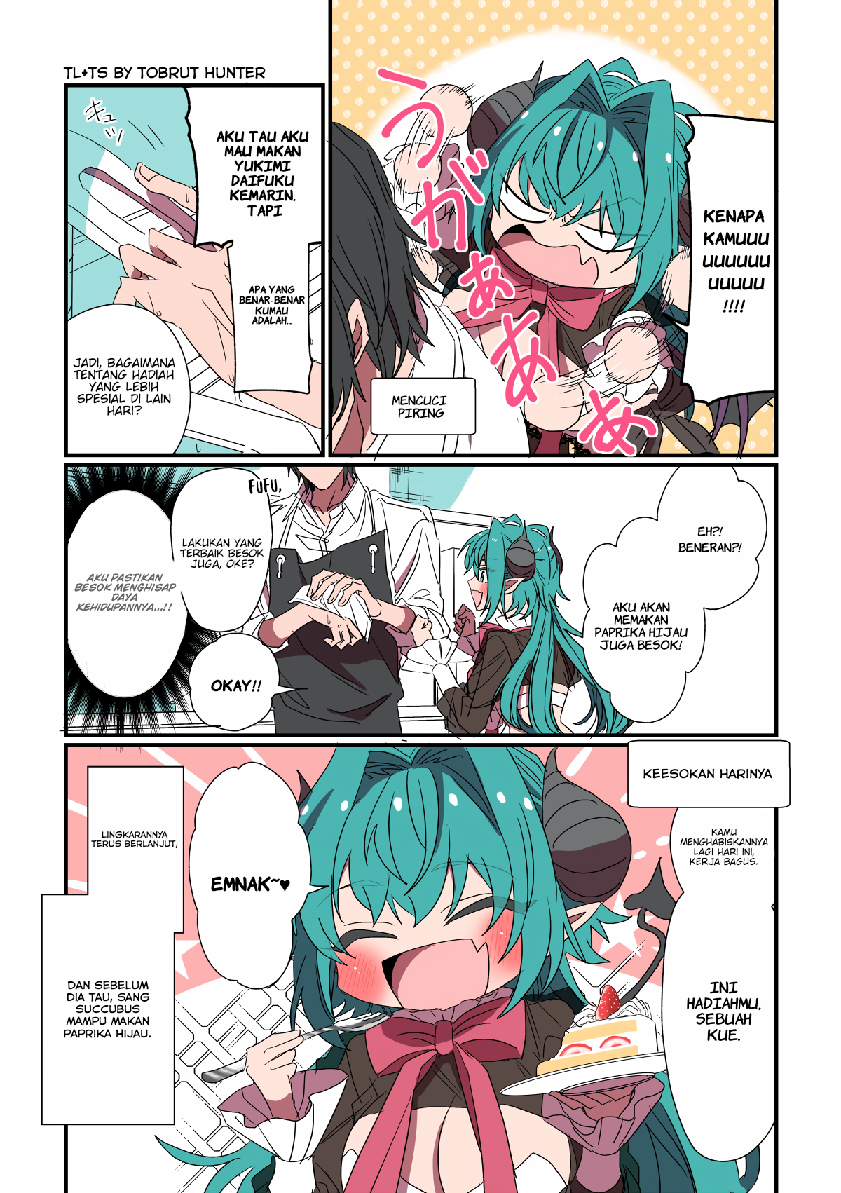 Succubus ga Yattekita Ohanashi Chapter 7 - halaman 3
