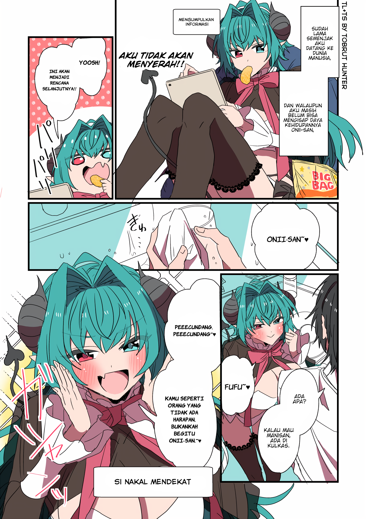 Succubus ga Yattekita Ohanashi Chapter 8 - halaman 1