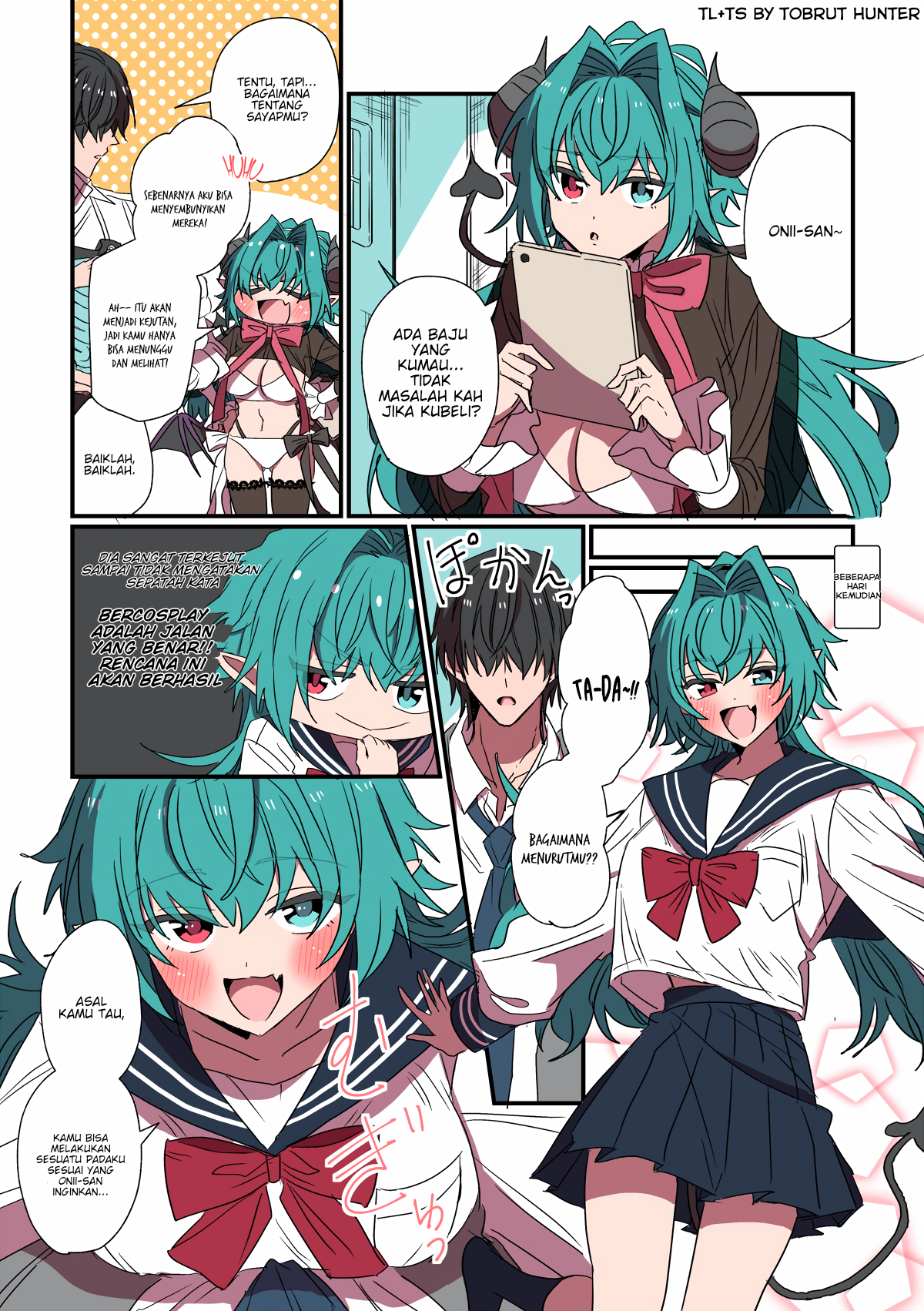 Succubus ga Yattekita Ohanashi Chapter 9 - halaman 1