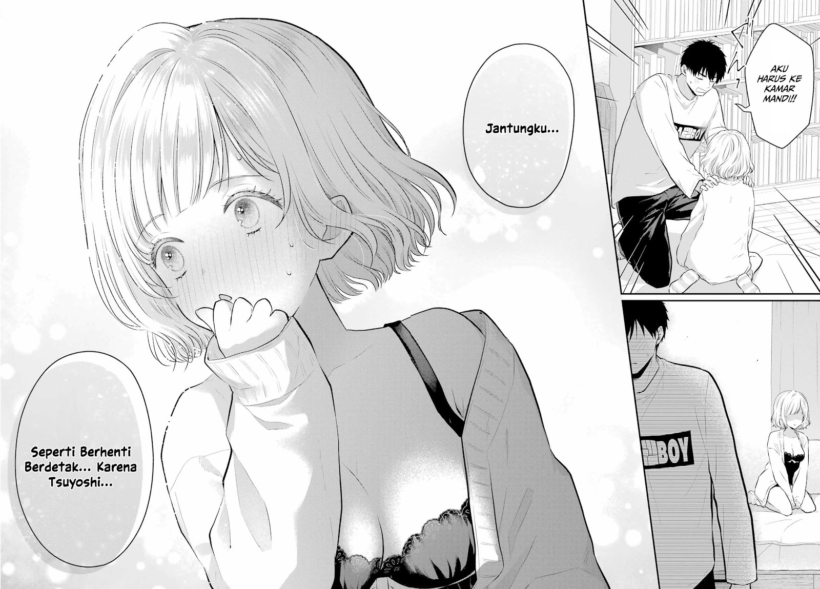 Succubus to Hajimeru Shinken Kousai Chapter 5 - halaman 35