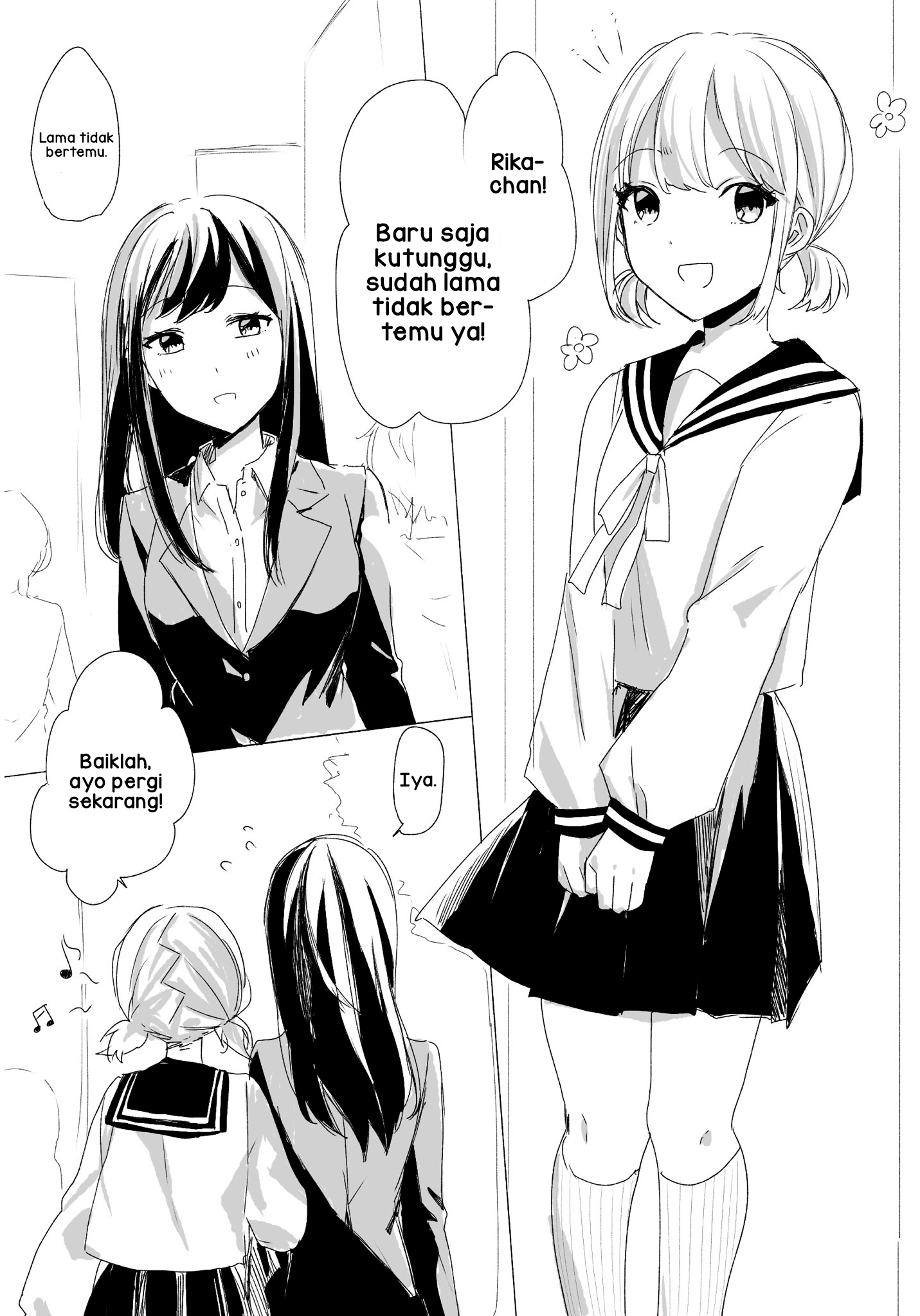 Sugar Momma Yuri - Mother's Day With an Older (Baby-faced) Sugar Momma and a Well-Behaved High Schooler Chapter 0 - halaman 1