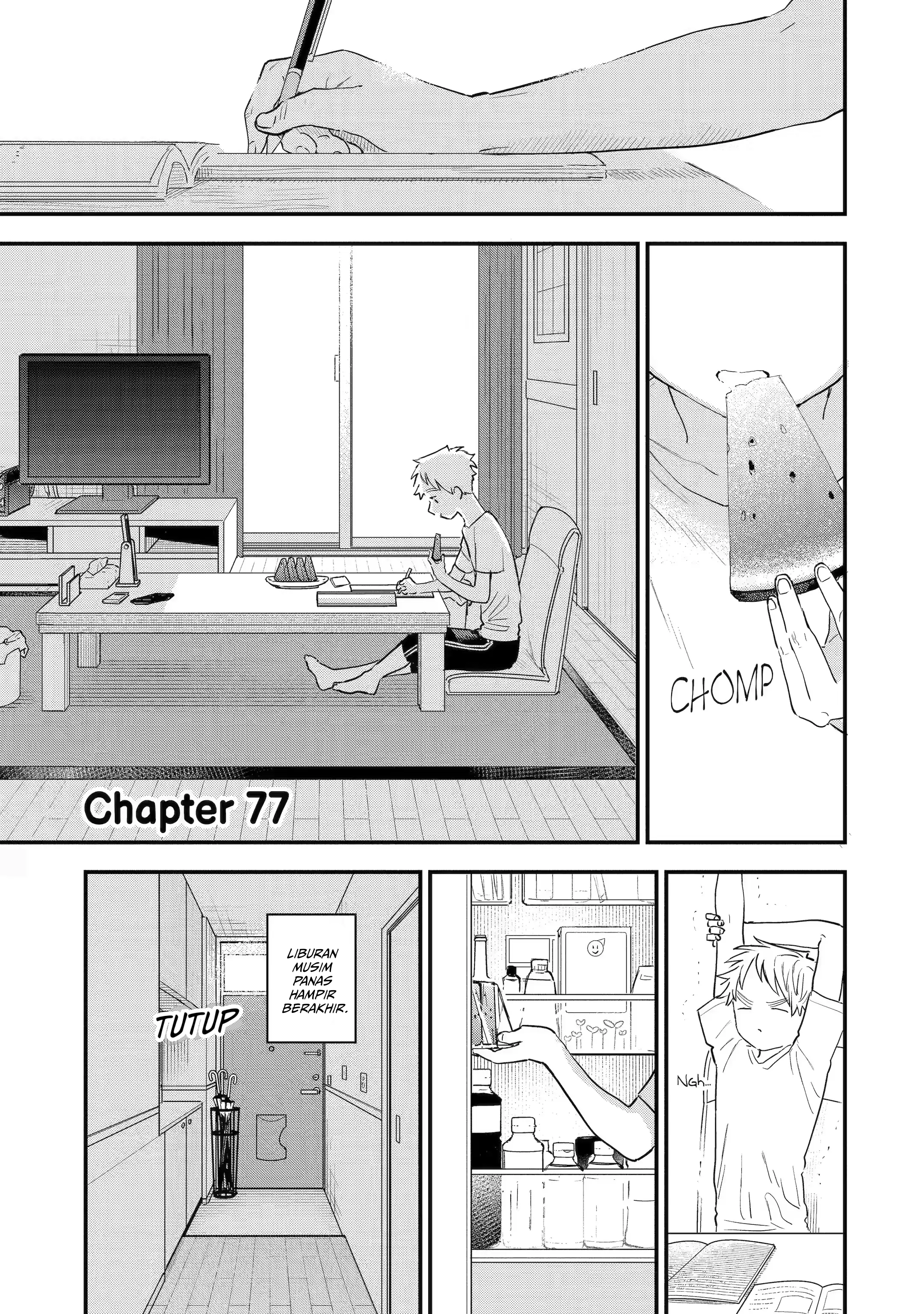 Suki na Ko ga Megane wo Wasureta Chapter 77 - halaman 1