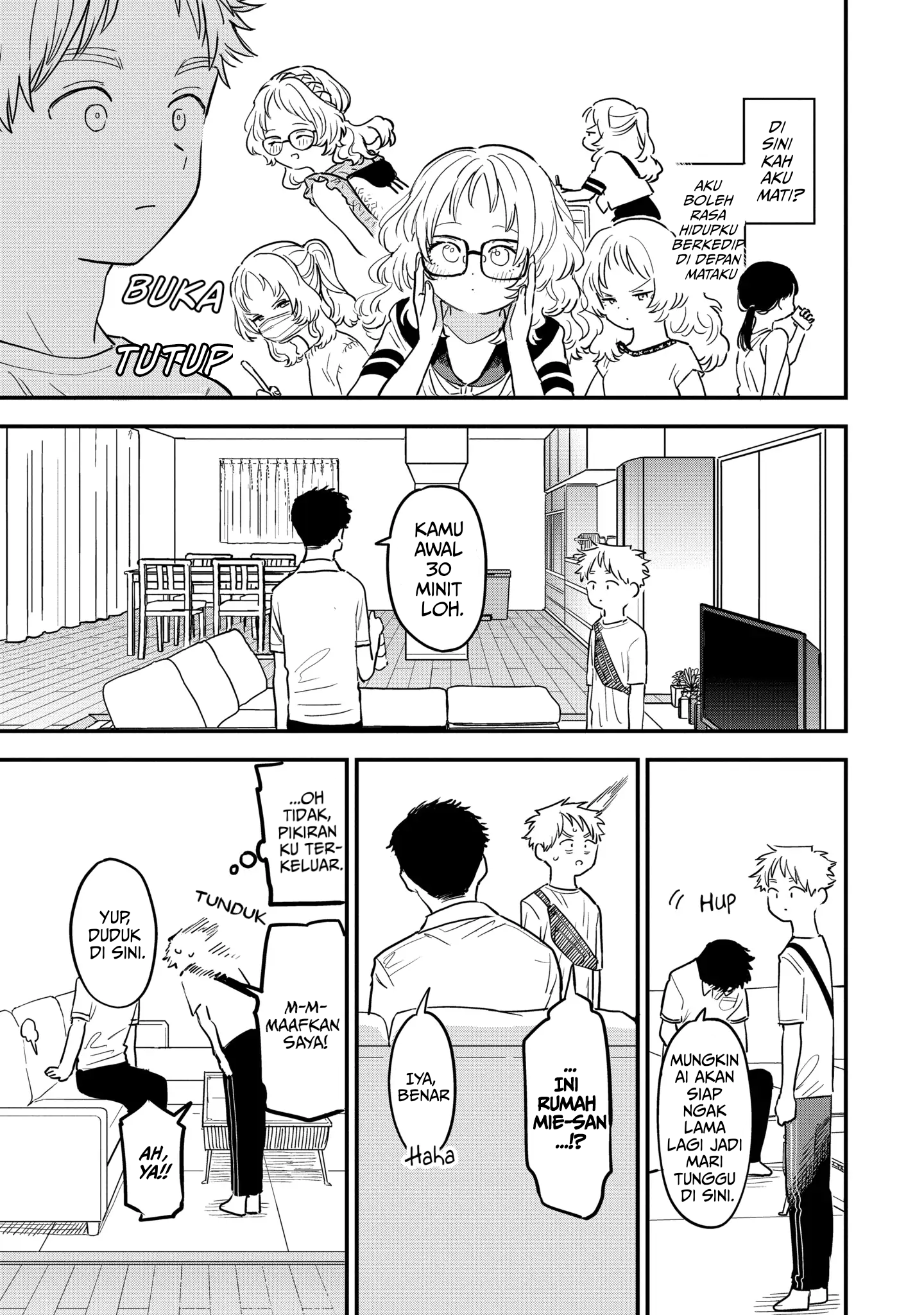 Suki na Ko ga Megane wo Wasureta Chapter 79 - halaman 4