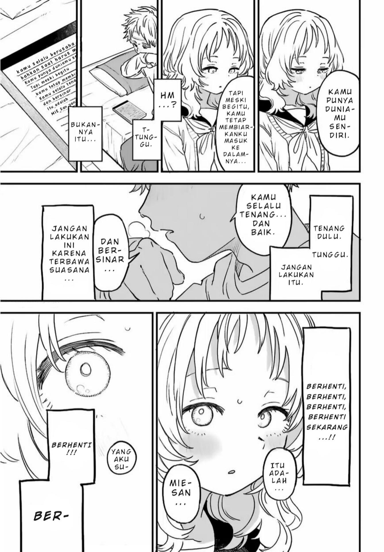 Suki na Ko ga Megane wo Wasureta Chapter 86 - halaman 20
