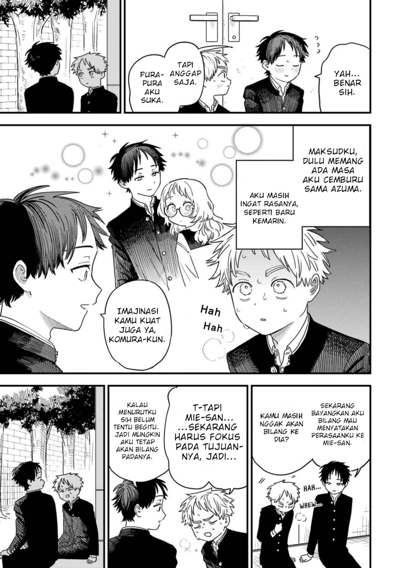 Suki na Ko ga Megane wo Wasureta Chapter 90 - halaman 14