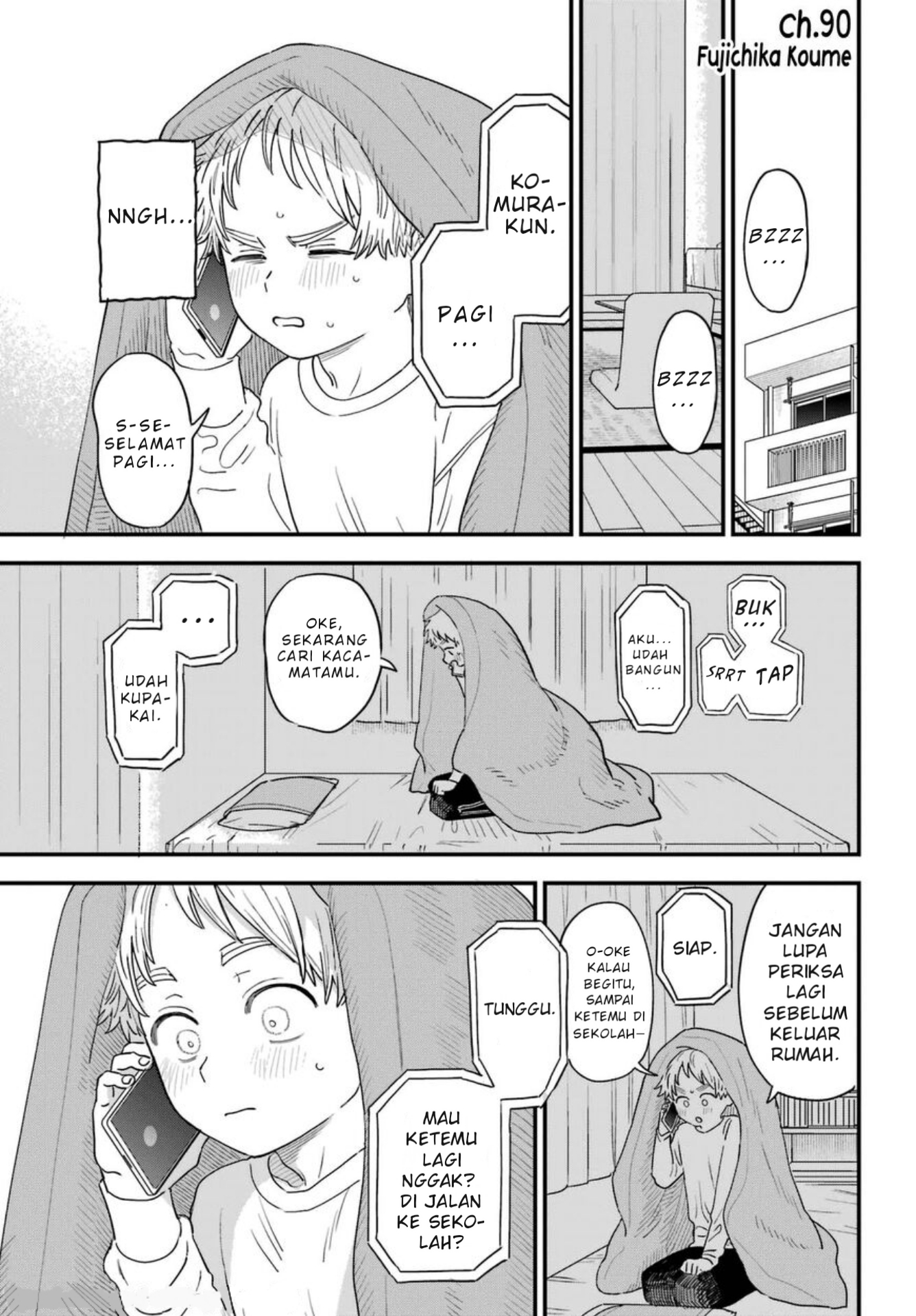 Suki na Ko ga Megane wo Wasureta Chapter 90 - halaman 2