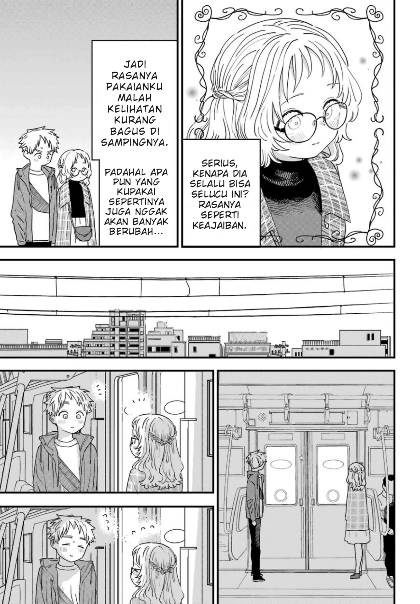 Suki na Ko ga Megane wo Wasureta Chapter 91 - halaman 4