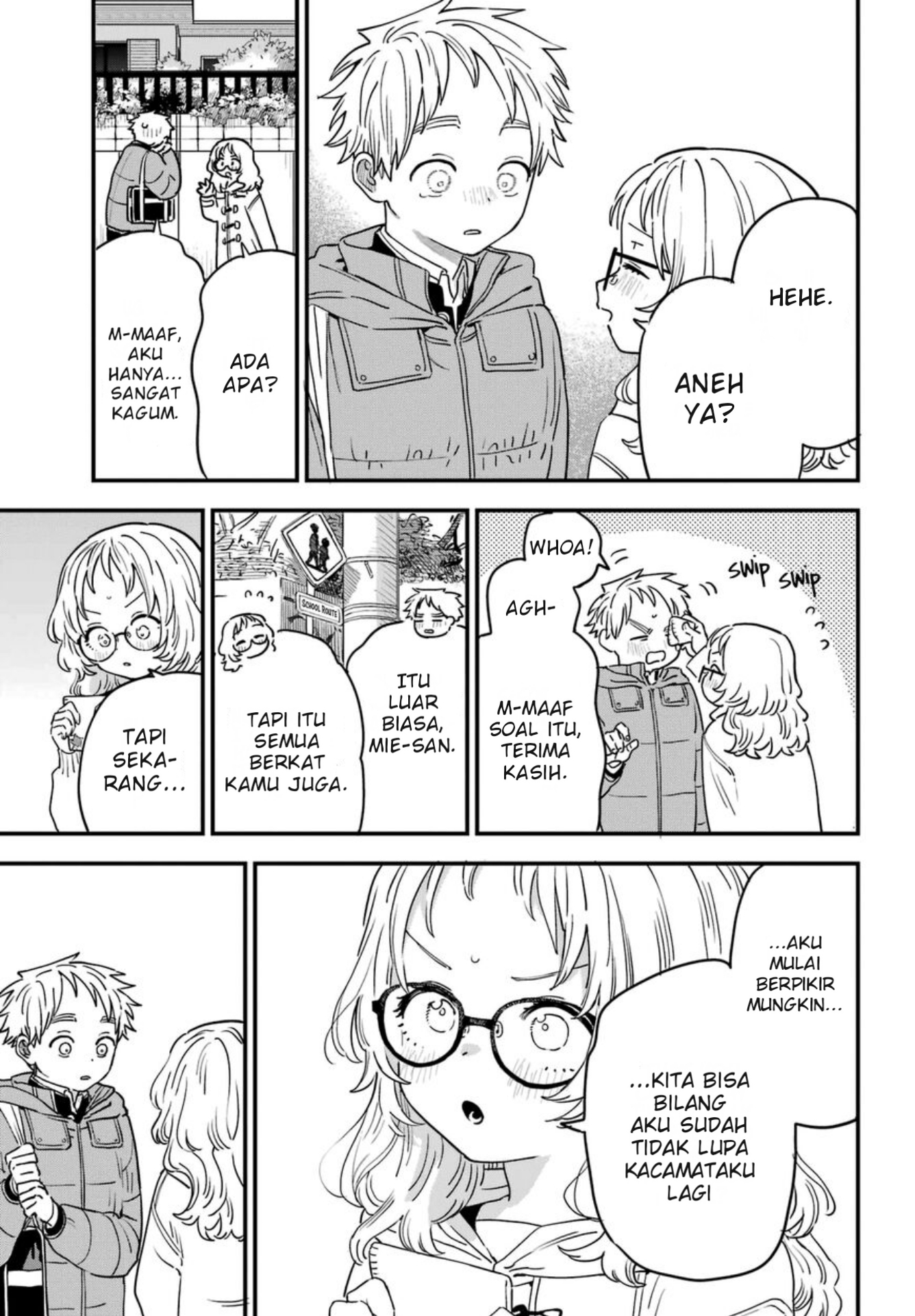Suki na Ko ga Megane wo Wasureta Chapter 93 - halaman 4