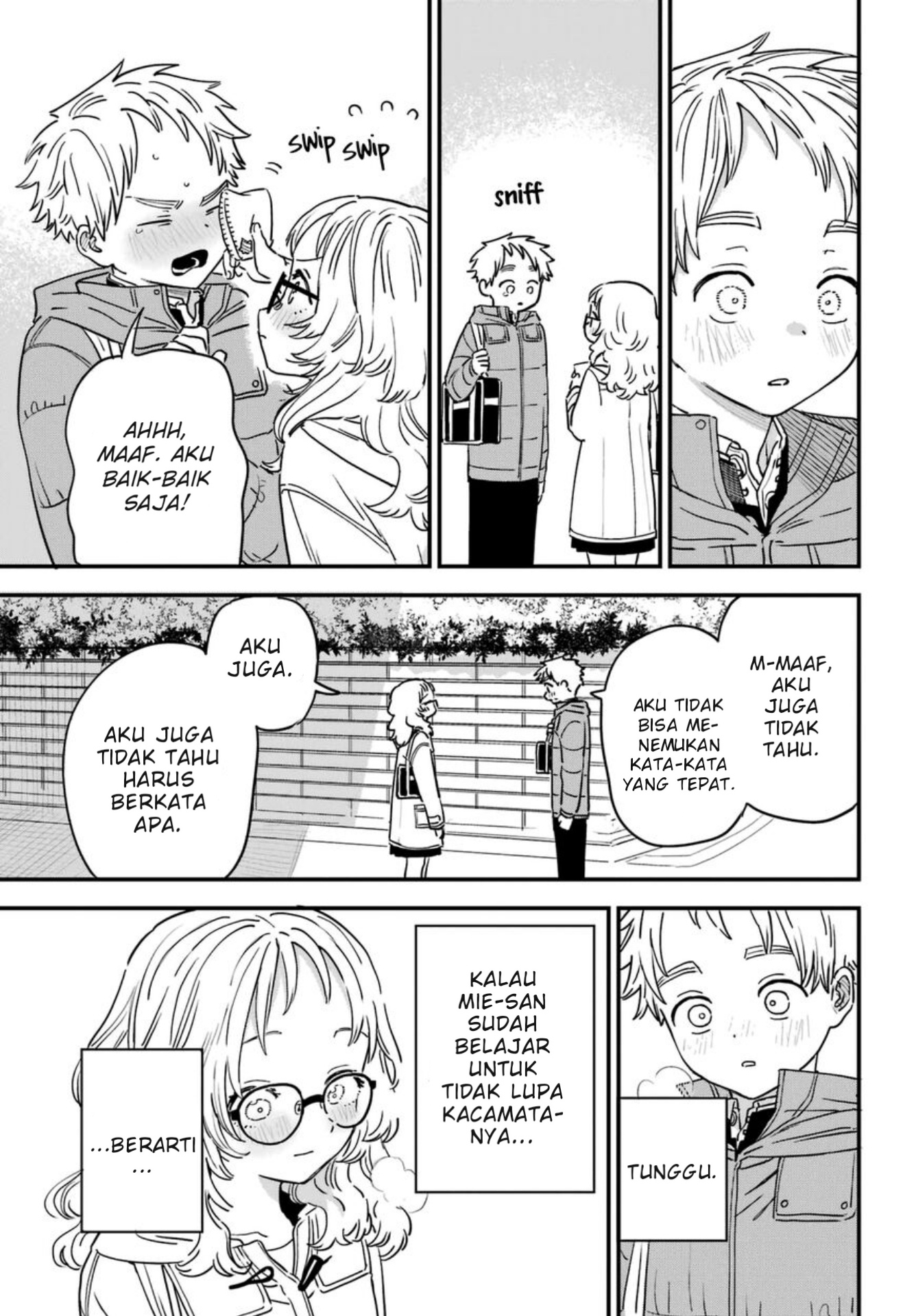 Suki na Ko ga Megane wo Wasureta Chapter 93 - halaman 6