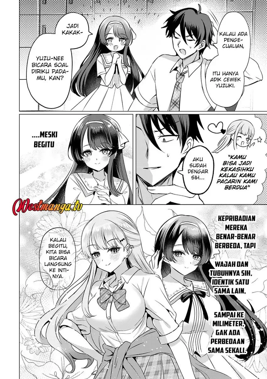 Suki na Ko ni Kokuttara, Futago no Imouto ga Omake de Tsuitekita Chapter 2 - halaman 12