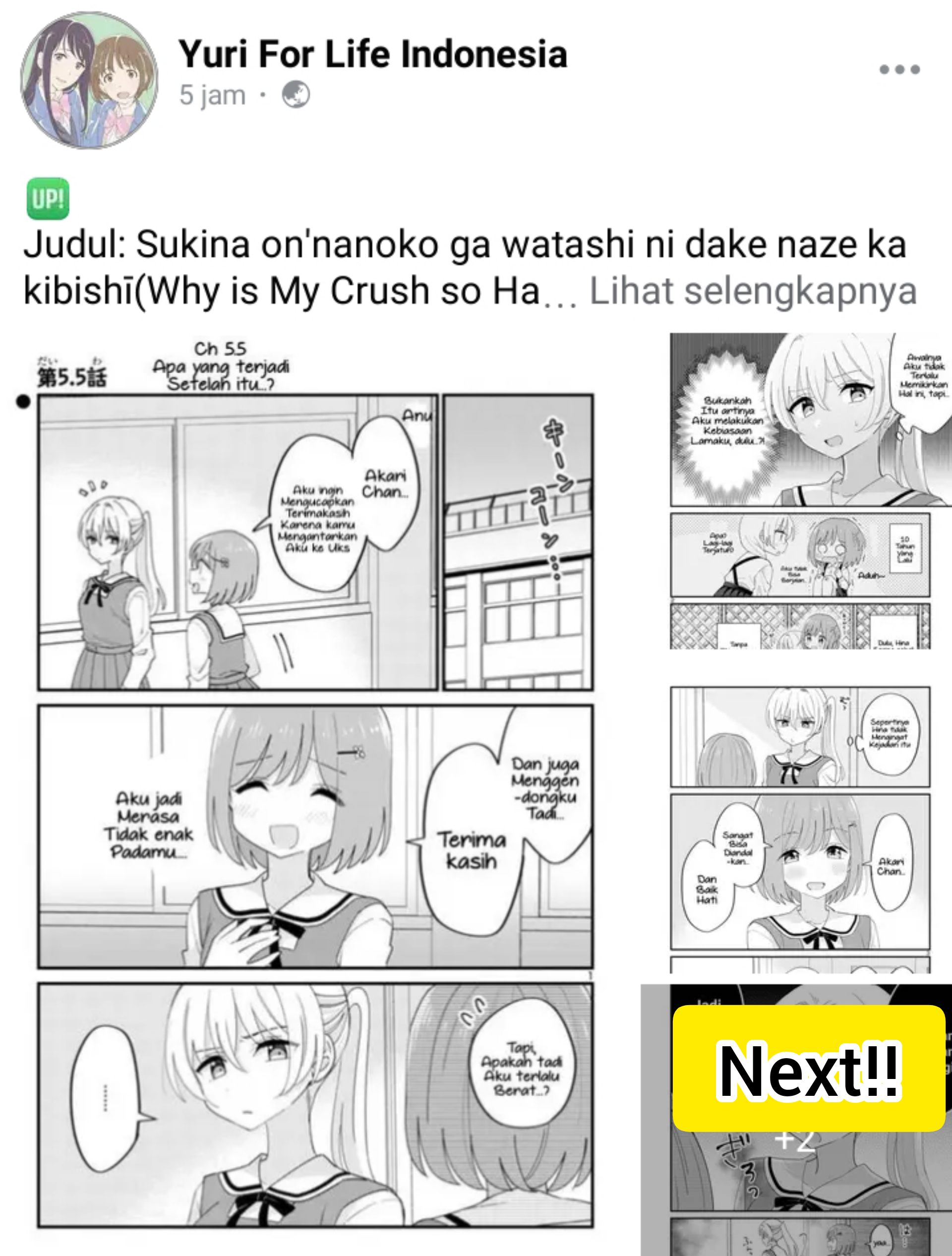 Suki na Onnanoko ga Watashi ni Nazeka Kibishii Chapter 3 - halaman 9