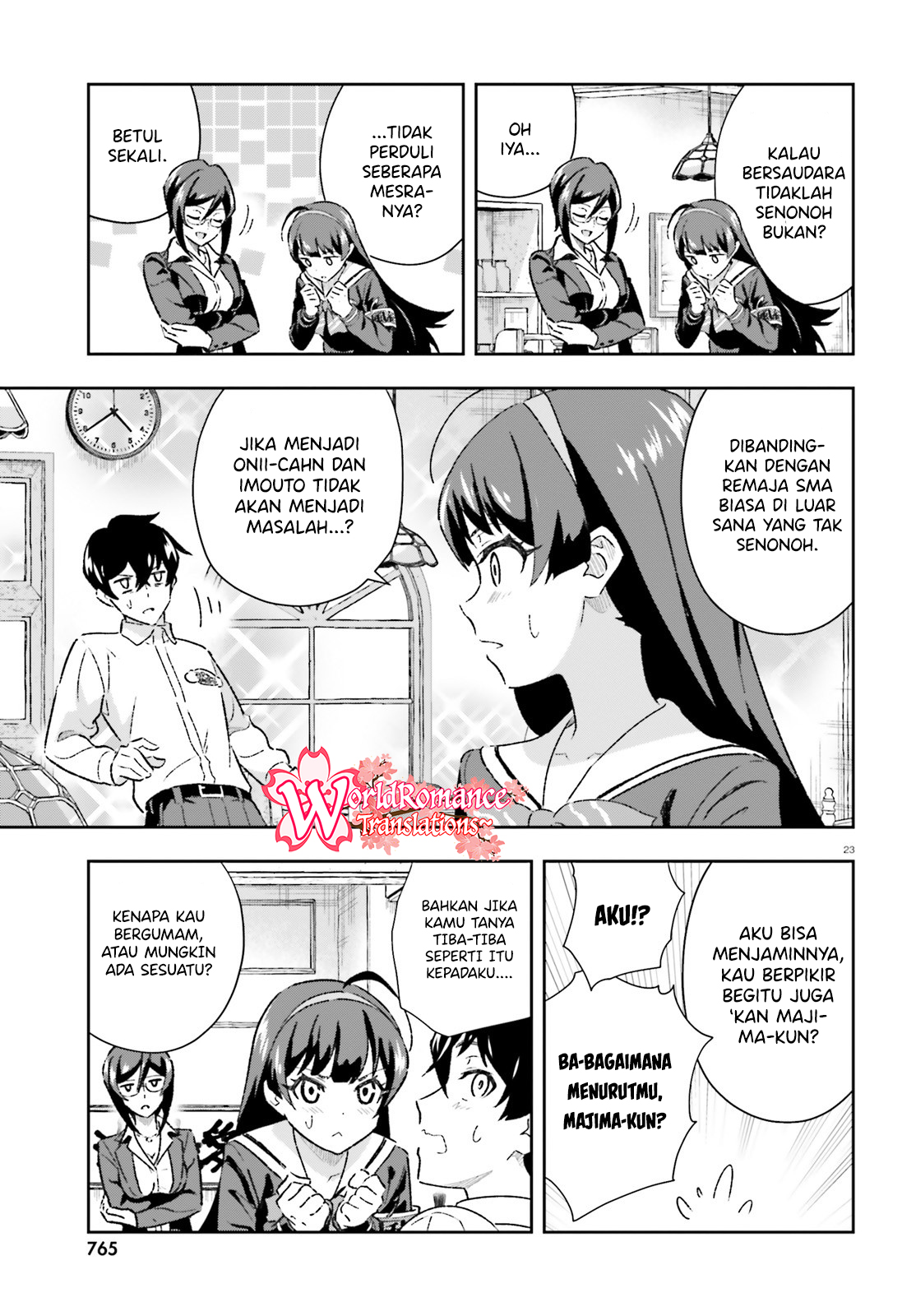 Sukisugiru kara Kanojo Ijou no, Imouto toshite Aishite Kudasai. Chapter 3.1 - halaman 21