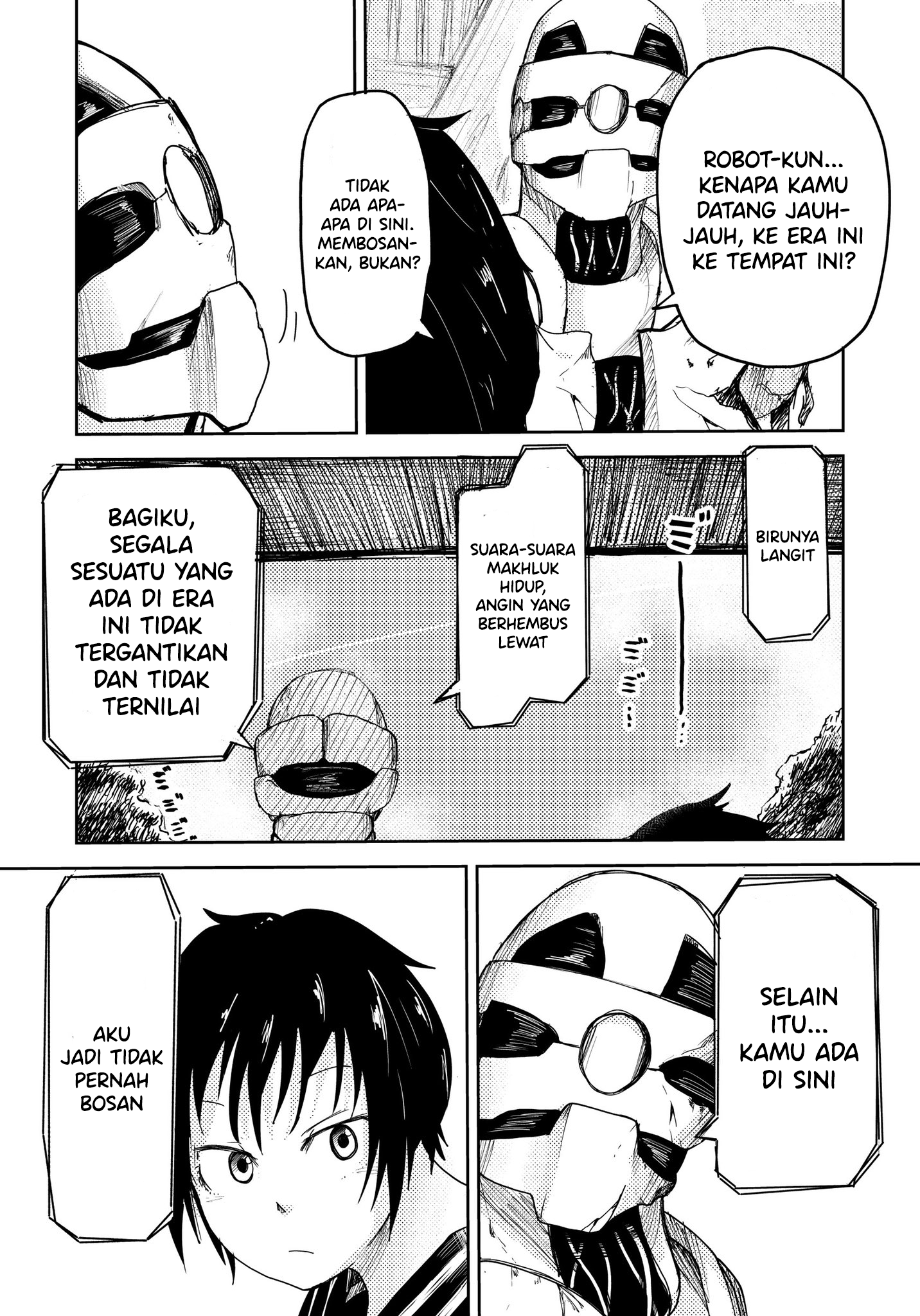 Summer, High School Girl and Robot Chapter 0 - halaman 4