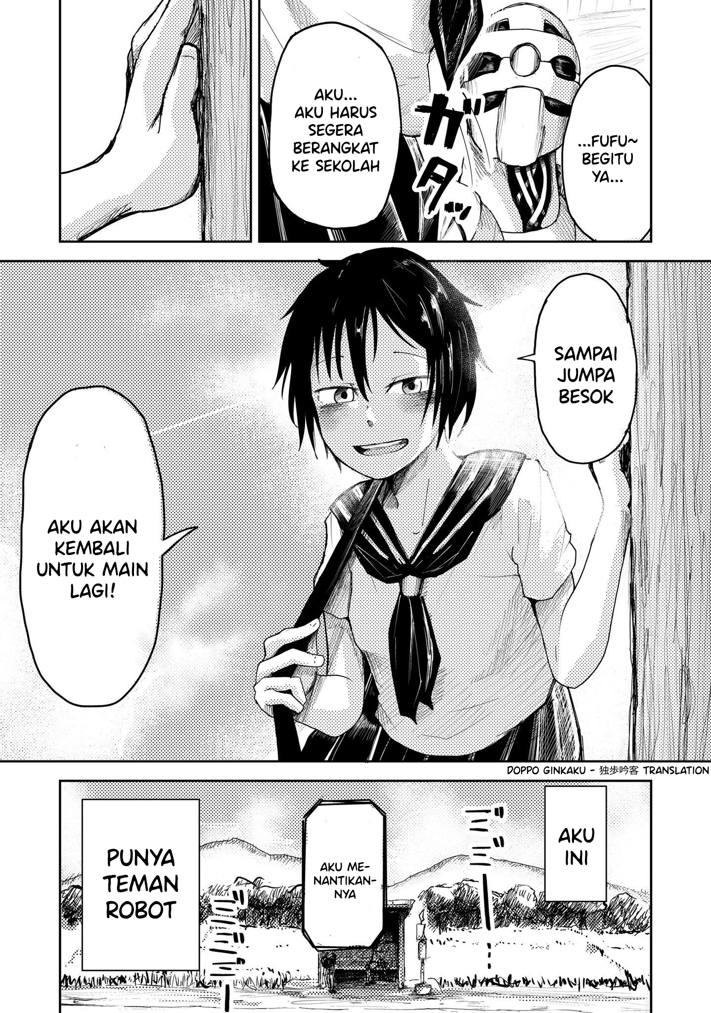 Summer, High School Girl and Robot Chapter 0 - halaman 5