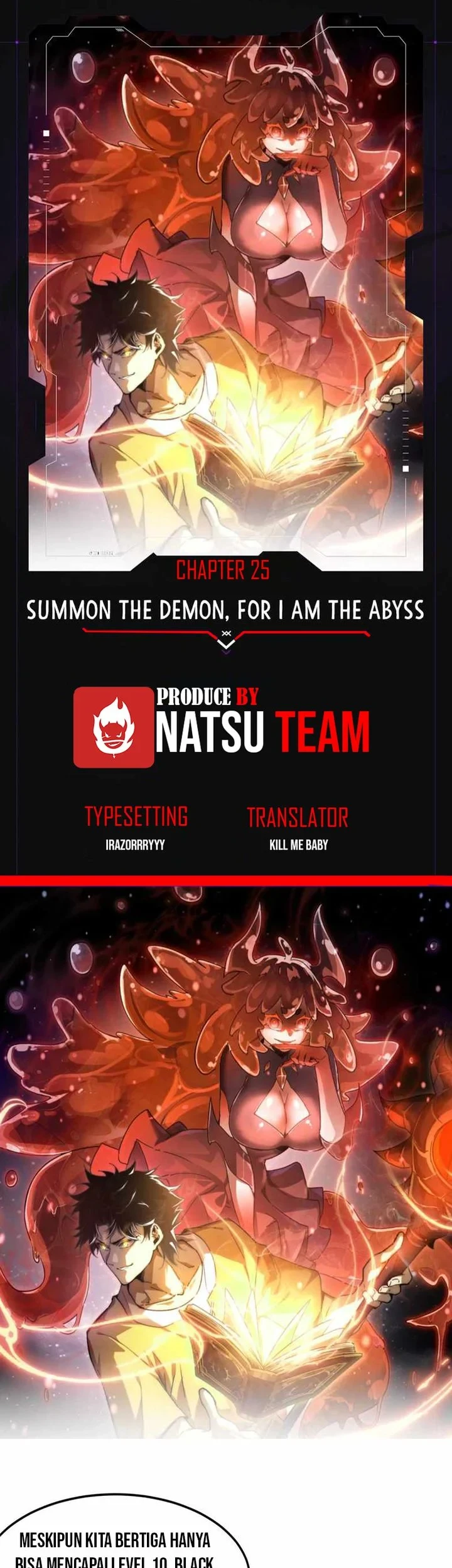 Summon The Demon, For I Am The Abyss Chapter 25 - halaman 1