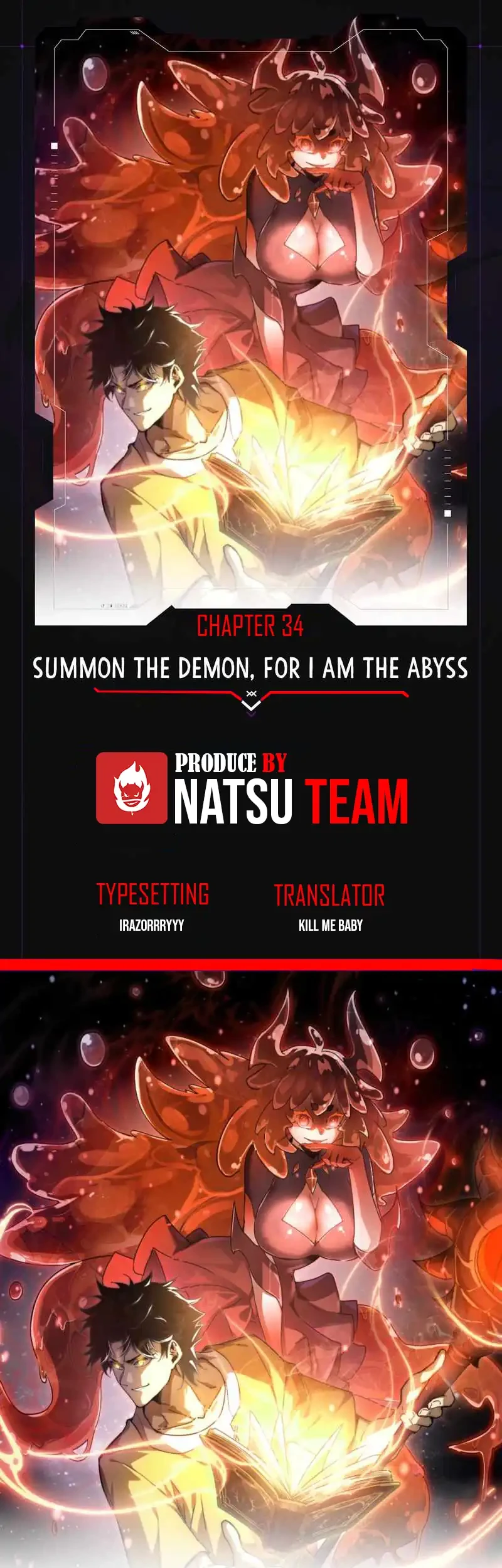 Summon The Demon, For I Am The Abyss Chapter 34 - halaman 1