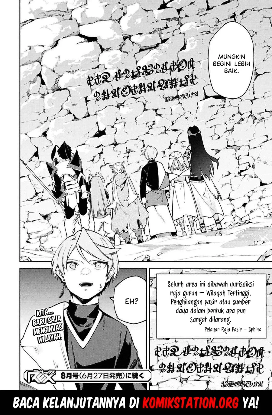 Suna Mahou de Suna no Oukoku o Tsukurou ~Sabaku ni Tsuihou Sareta kara Ganbatte Sokoku Ijou no Kokka o Tatete Mita~ Chapter 10 - halaman 25