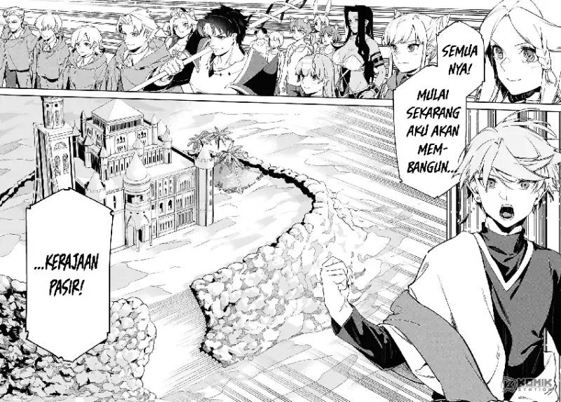 Suna Mahou de Suna no Oukoku o Tsukurou ~Sabaku ni Tsuihou Sareta kara Ganbatte Sokoku Ijou no Kokka o Tatete Mita~ Chapter 16 - halaman 17