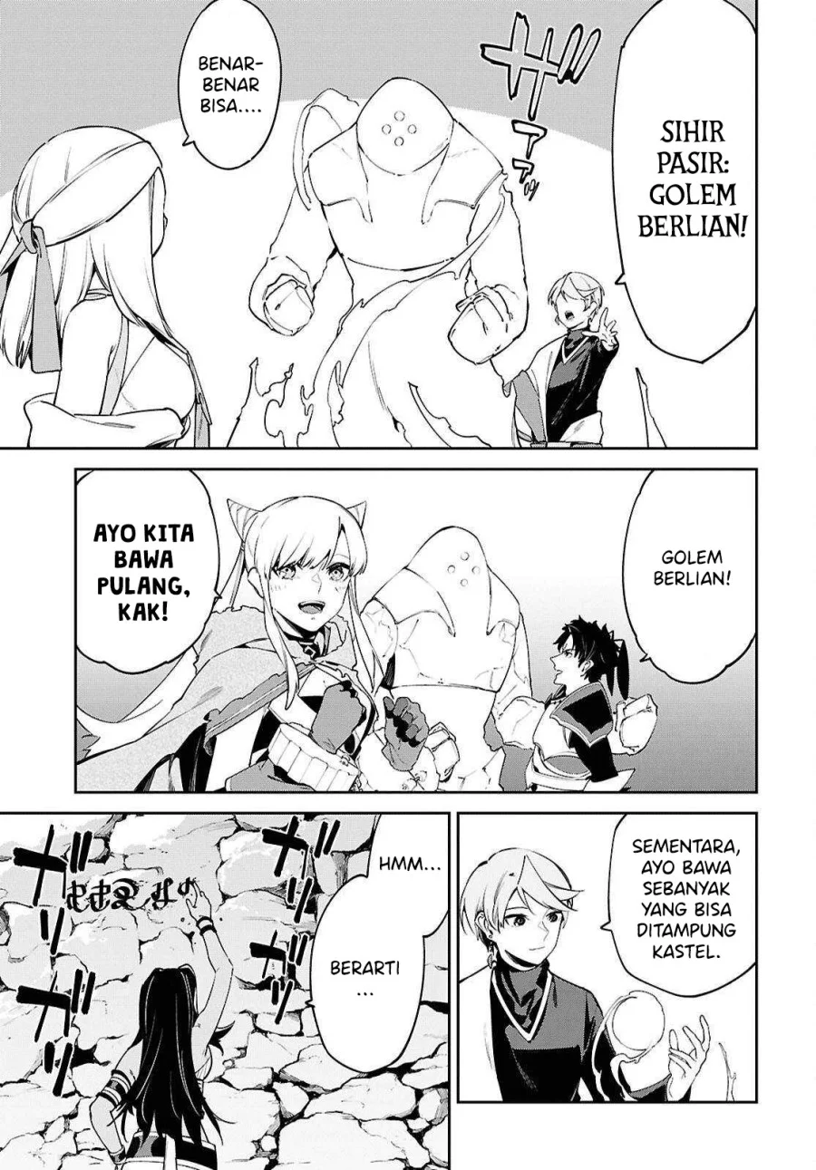 Suna Mahou de Suna no Oukoku wo Tsukurou: Sabaku ni Tsuihou sareta kara Ganbatte Sokoku Ijou no Kokka wo Tatetemita Chapter 10 - halaman 24