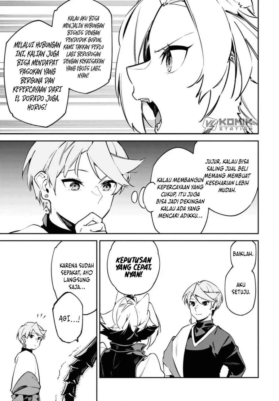 Suna Mahou de Suna no Oukoku wo Tsukurou: Sabaku ni Tsuihou sareta kara Ganbatte Sokoku Ijou no Kokka wo Tatetemita Chapter 12 - halaman 26