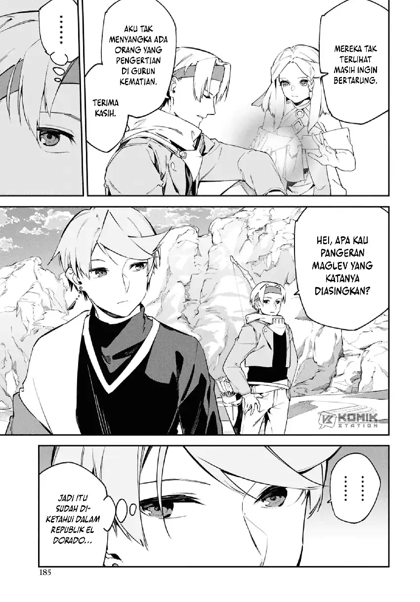 Suna Mahou de Suna no Oukoku wo Tsukurou: Sabaku ni Tsuihou sareta kara Ganbatte Sokoku Ijou no Kokka wo Tatetemita Chapter 13 - halaman 24