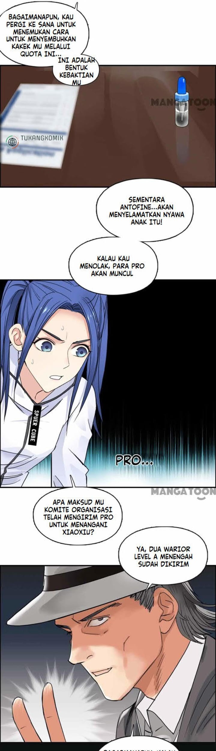 Super Cube Chapter 74 - halaman 19