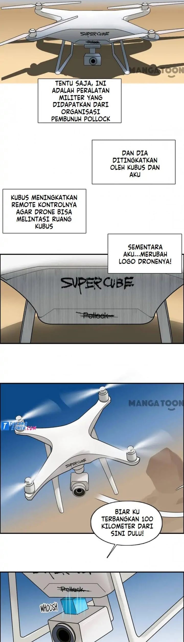Super Cube Chapter 91 - halaman 24