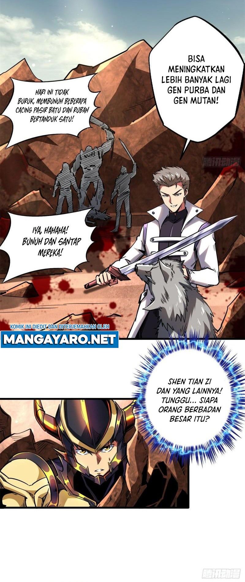 Super God Gene Chapter 66 - halaman 21