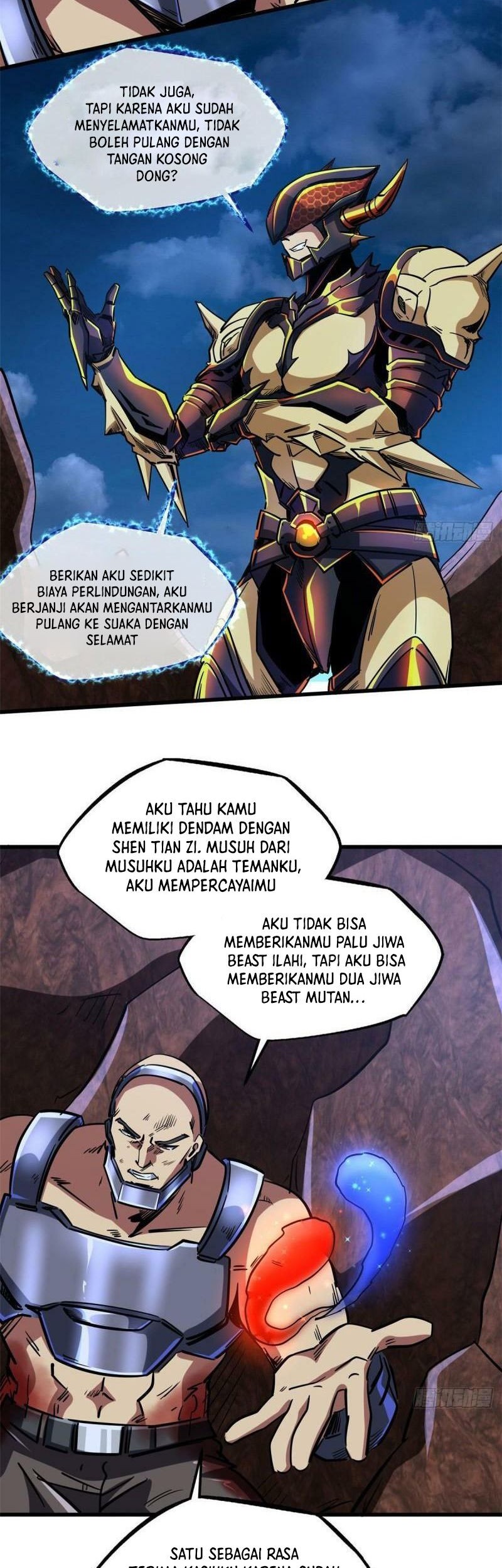 Super God Gene Chapter 67 - halaman 24