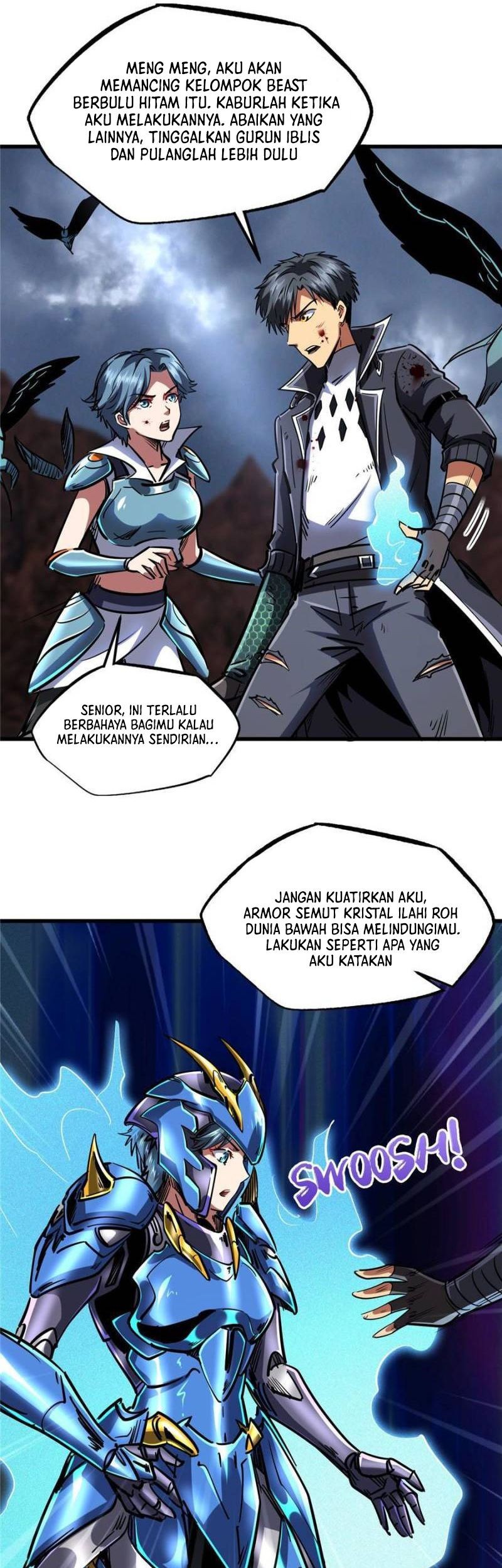 Super God Gene Chapter 73 - halaman 21