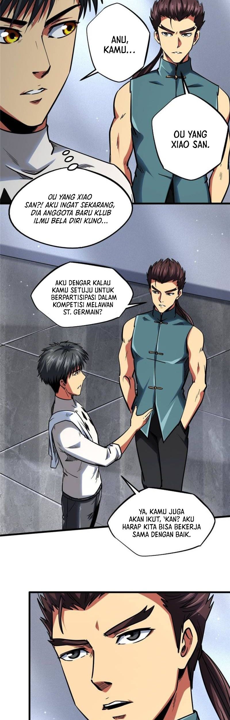 Super God Gene Chapter 75 - halaman 19