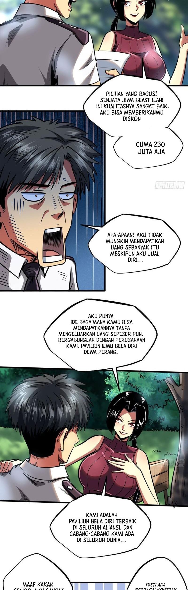 Super God Gene Chapter 77 - halaman 8