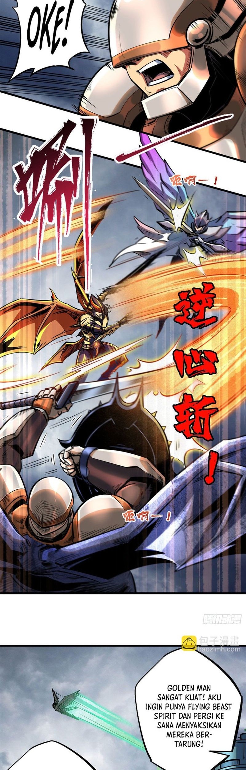 Super God Gene Chapter 81 - halaman 14