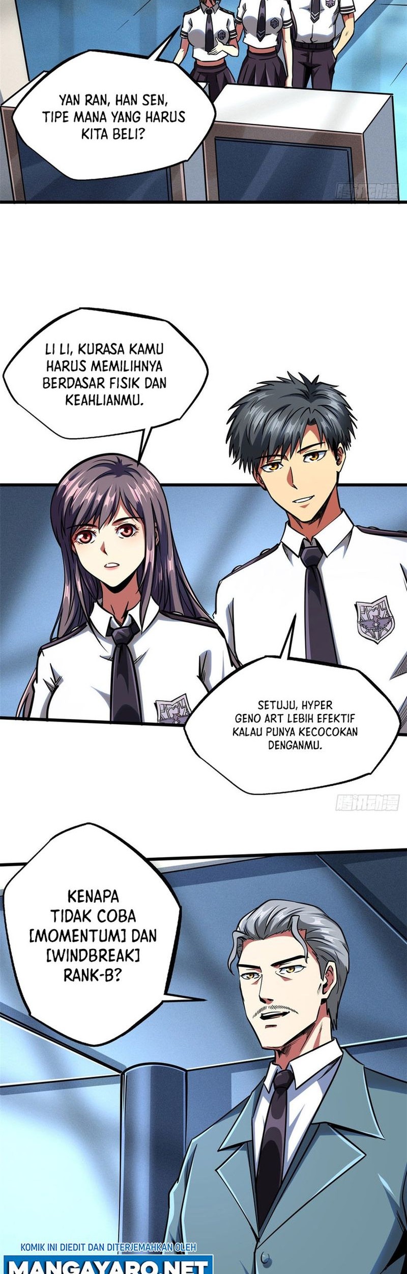 Super God Gene Chapter 86 - halaman 3