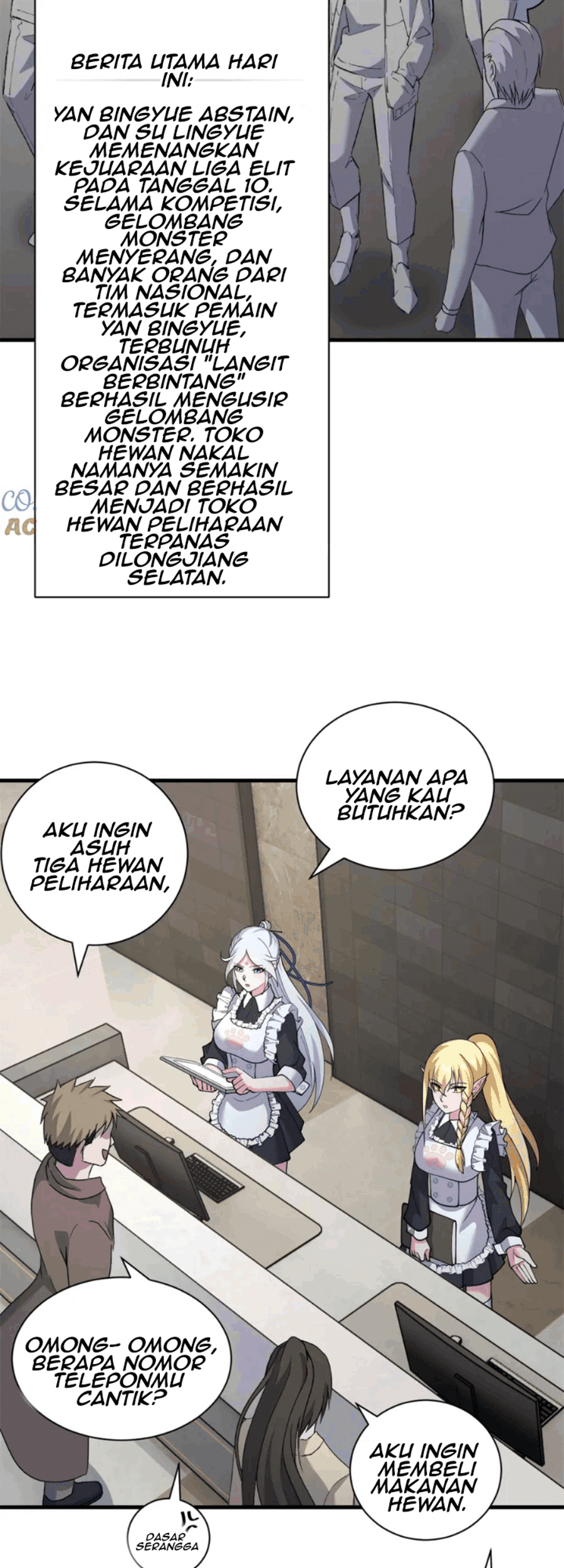 Super God Pet Shop Chapter 106 - halaman 35
